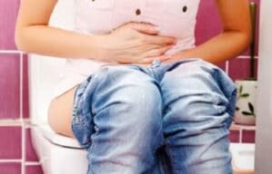 La diarrea è un sintomo della presenza di parassiti intestinali nell'uomo